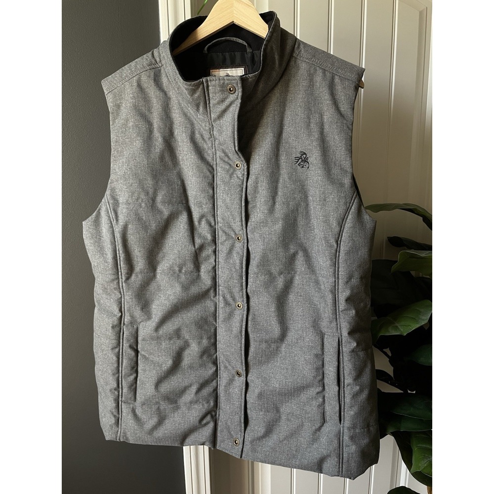 Legendary Whitetails Vest Gray Insulated Zipper Snap Women's Size XXL Outdoor - Picture 1 of 12